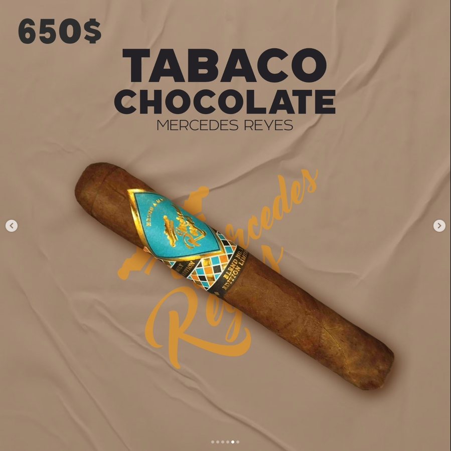 Tabaco chocolate Mercedes Reyes